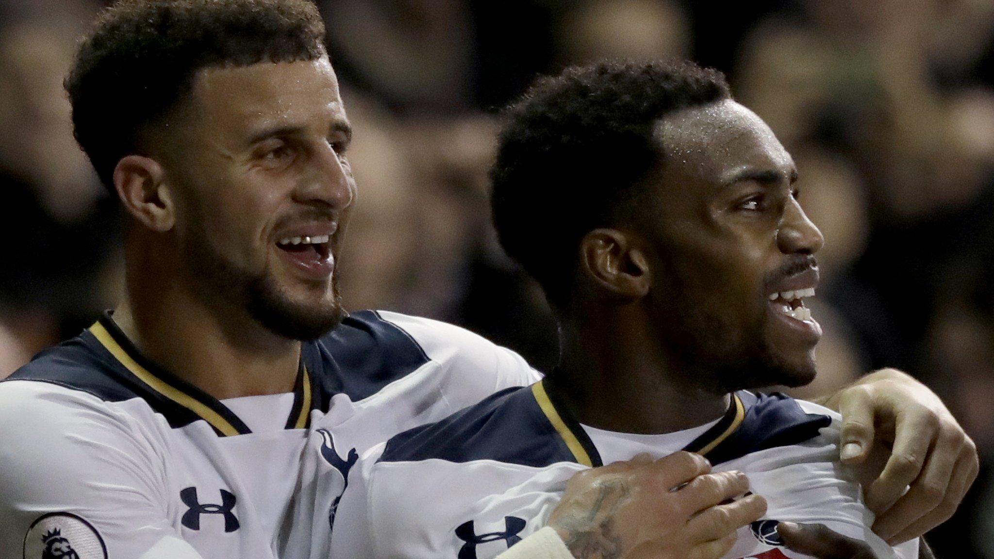 Kyle Walker and Danny Rose