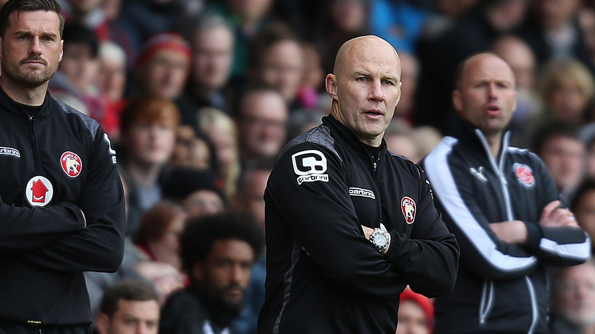 Walsall interim boss Jon Whitney