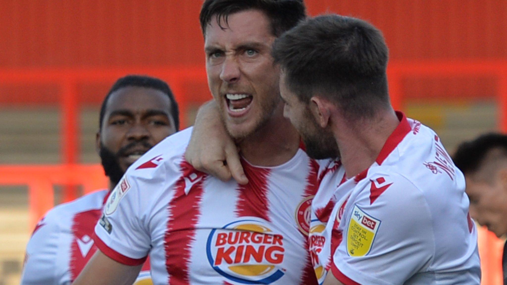 Stevenage celebrate