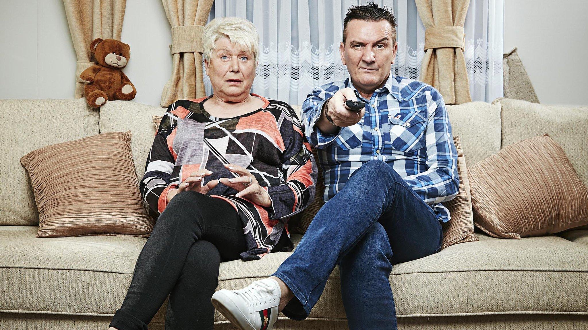 Jenny and Lee on Gogglebox