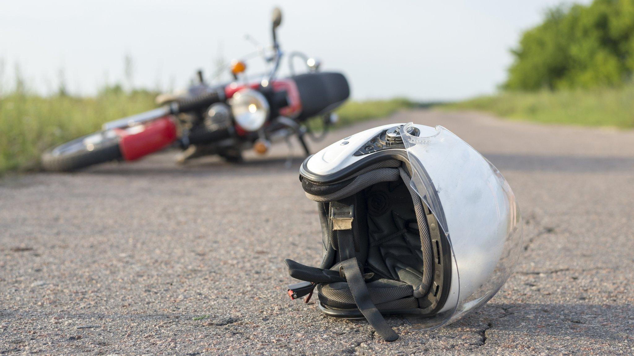 Motorbike helmet