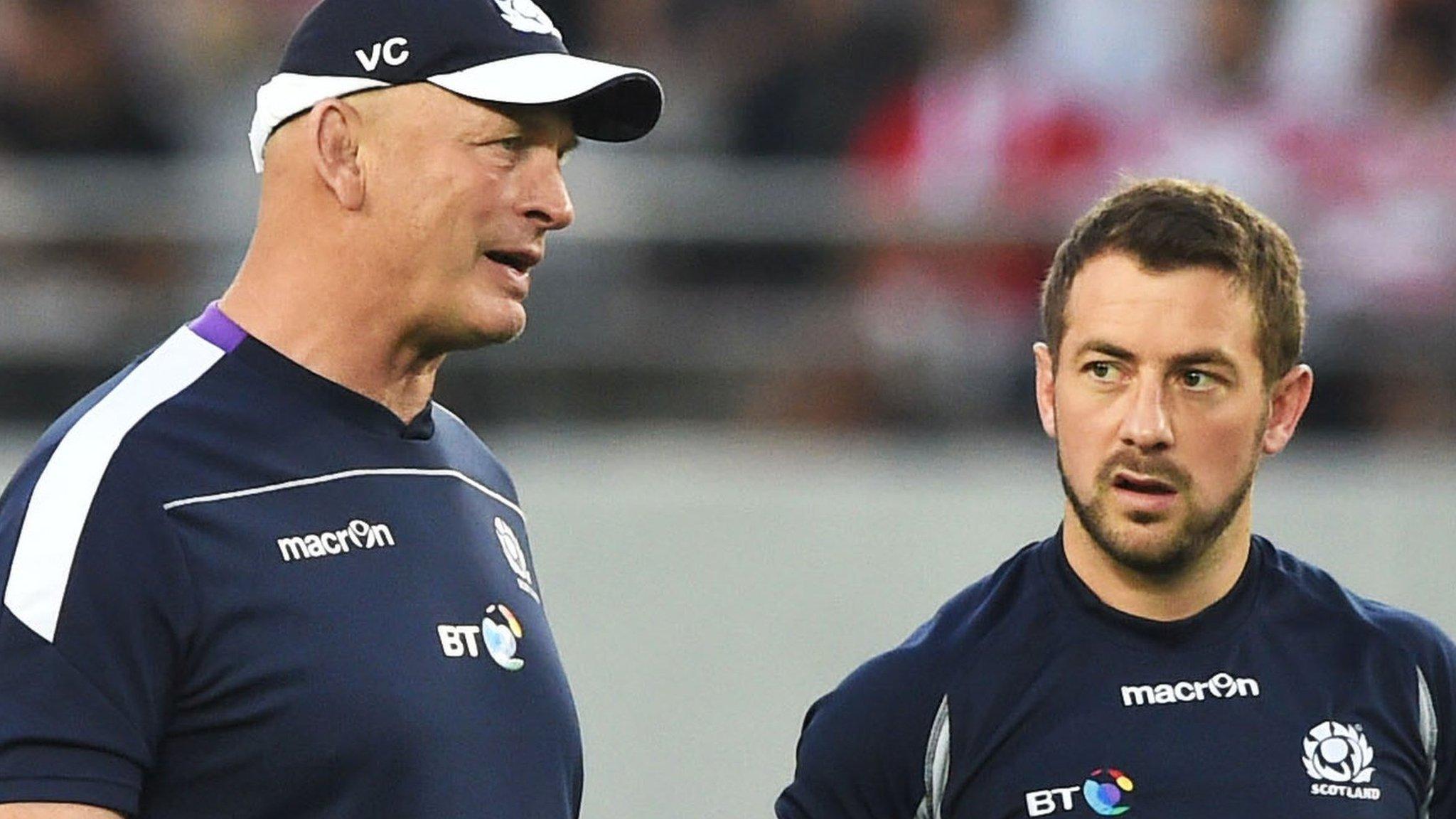 Vern Cotter and Greig Laidlaw