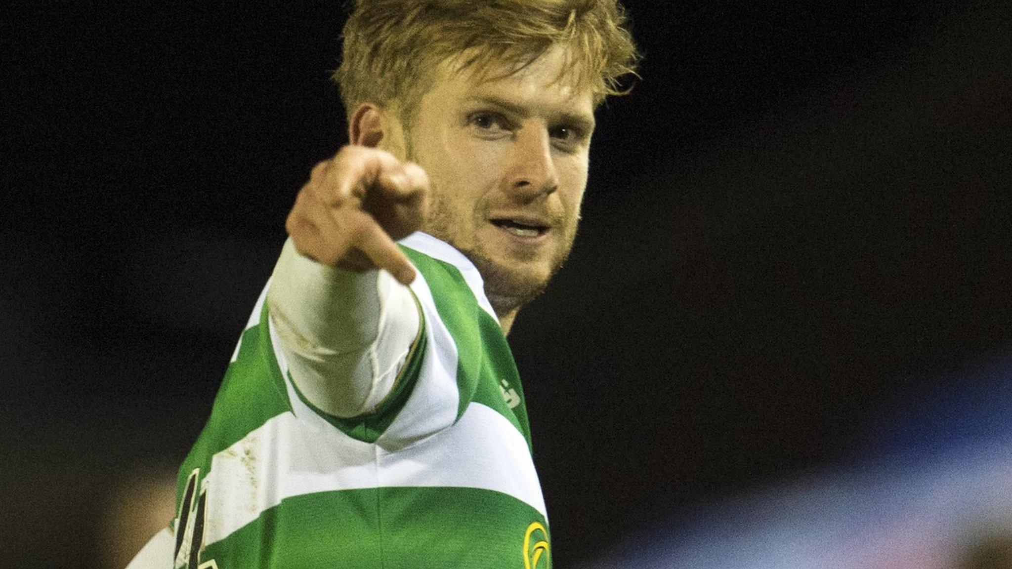 Stuart Armstrong scored in Celtic's 1-1 draw with Rangers on Sunday