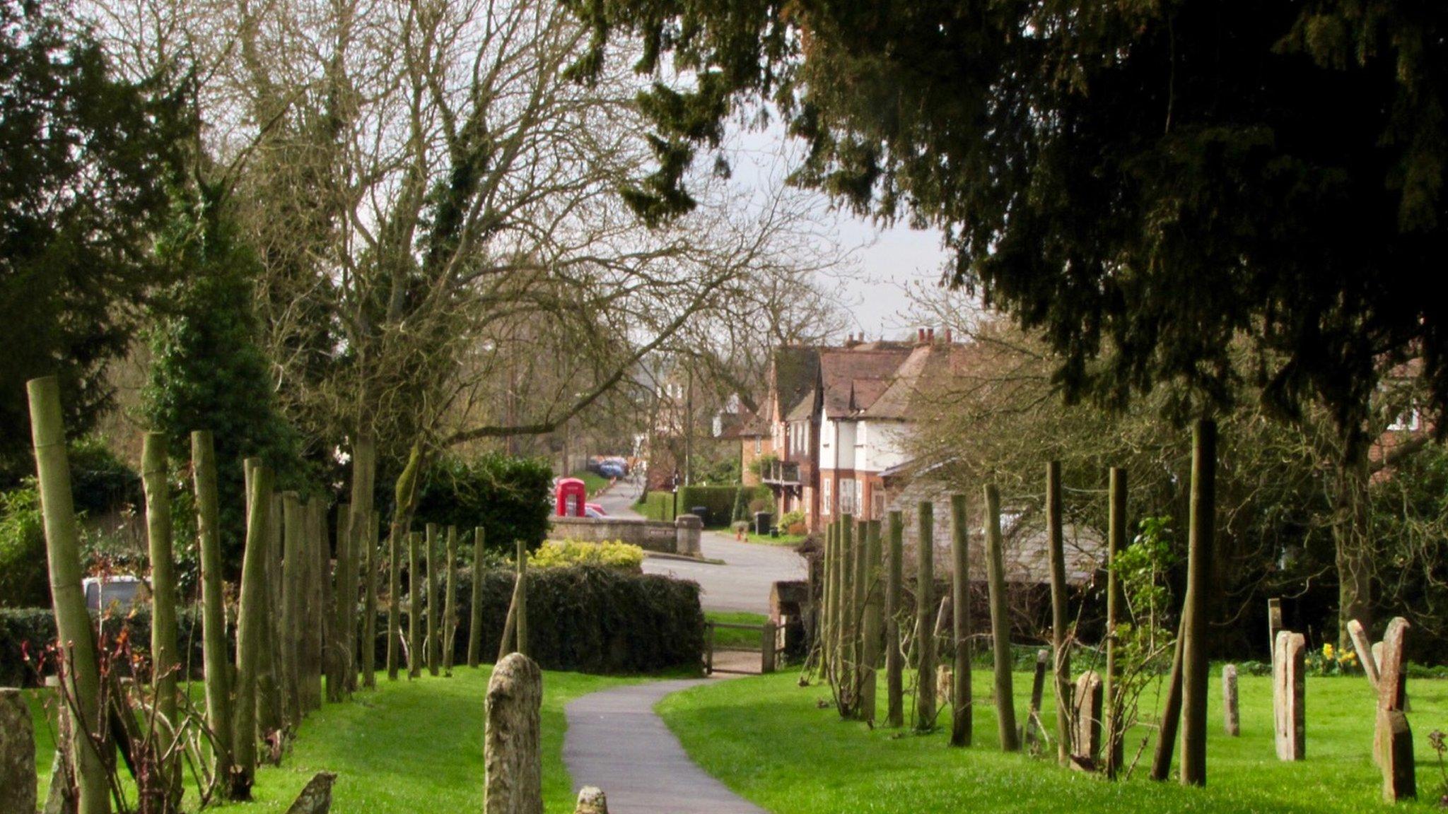 Dorchester Abbey grounds