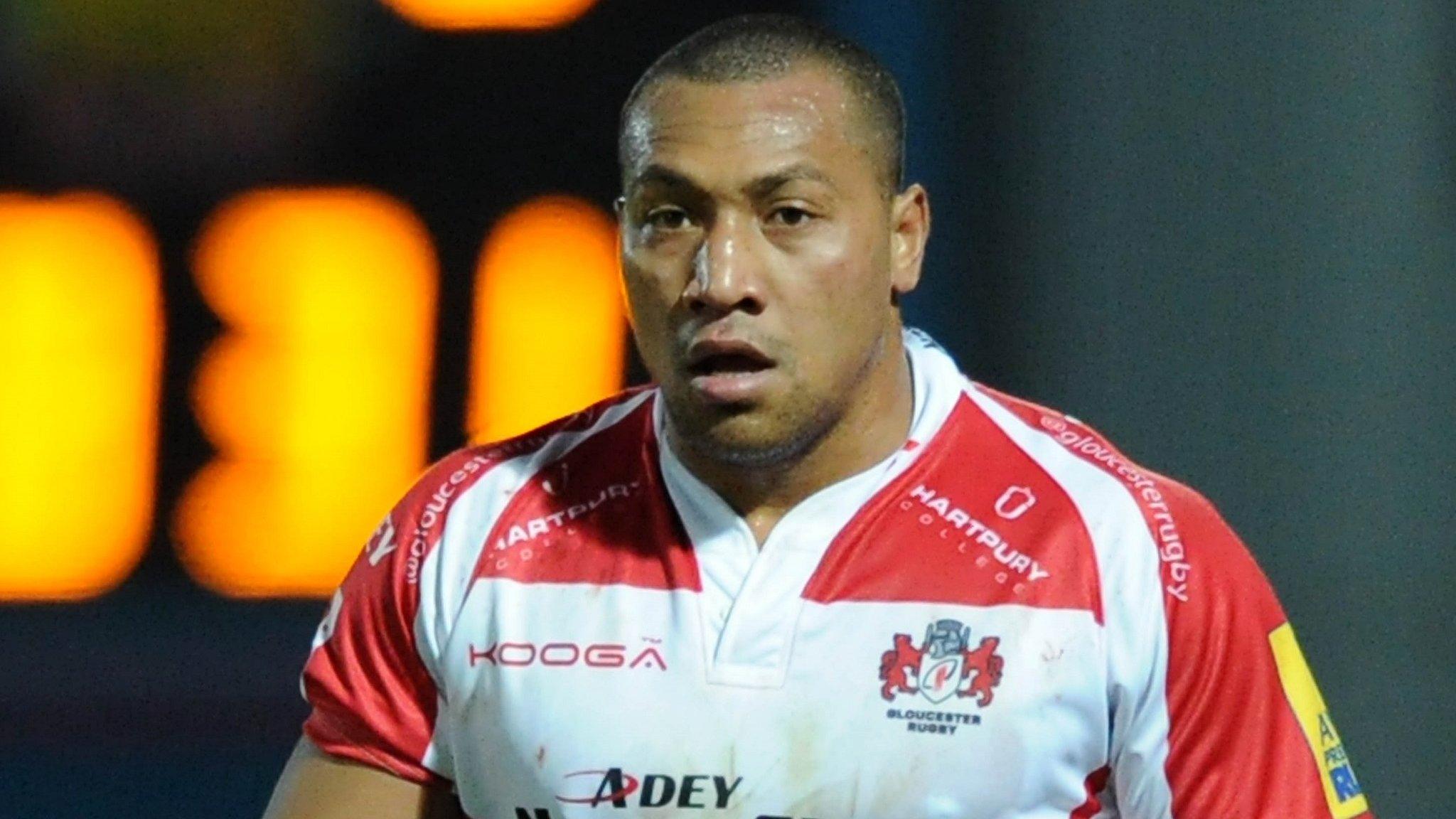 Gloucester Rugby winger David Halaifonua