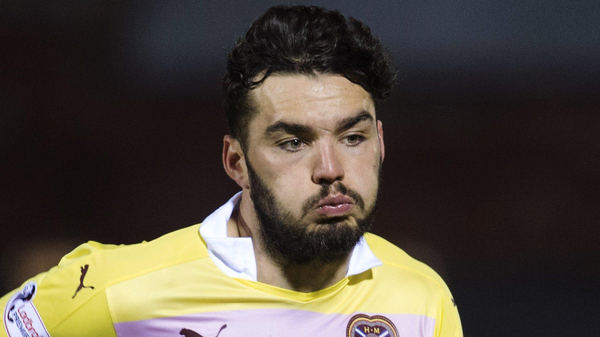 Tony Watt in action for Hearts