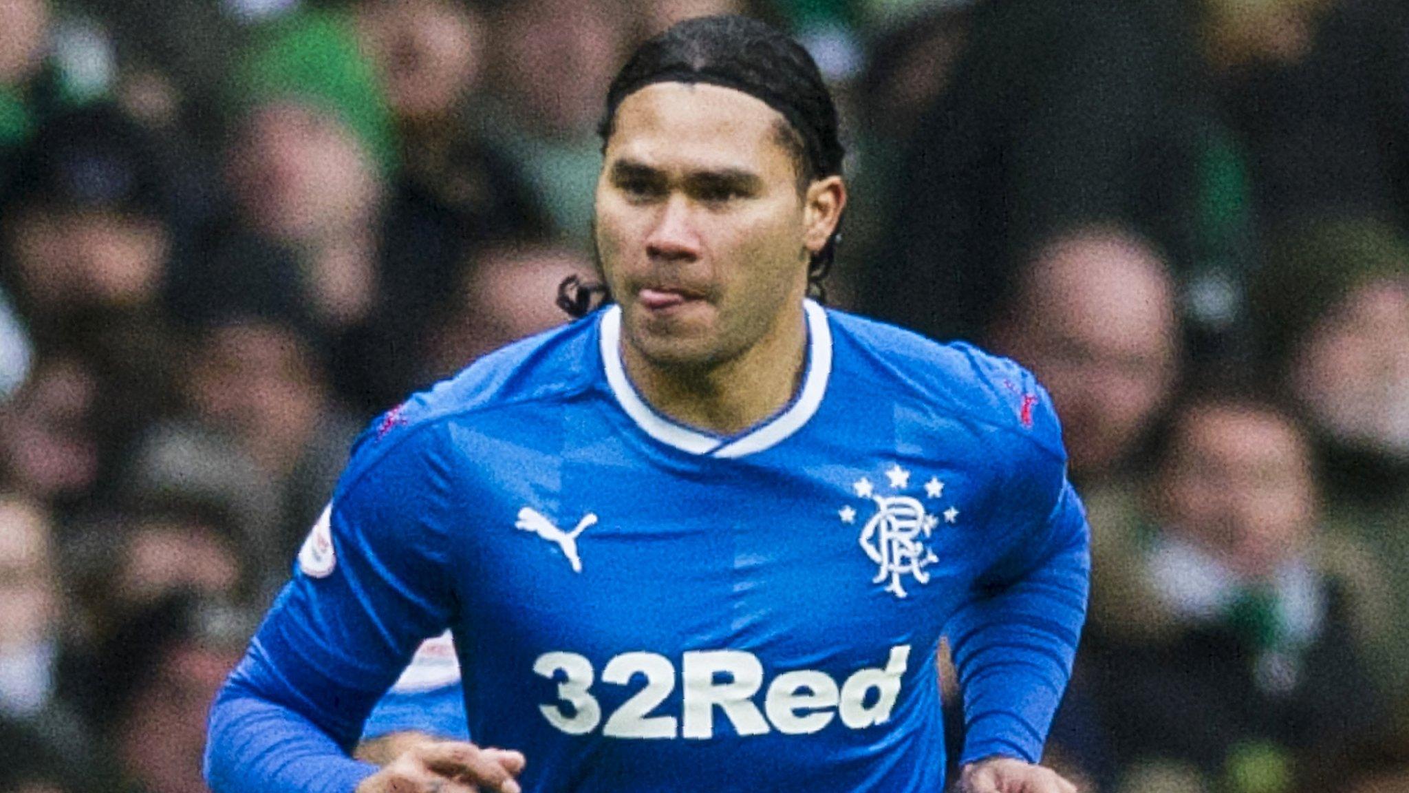 Carlos Pena in action for Rangers