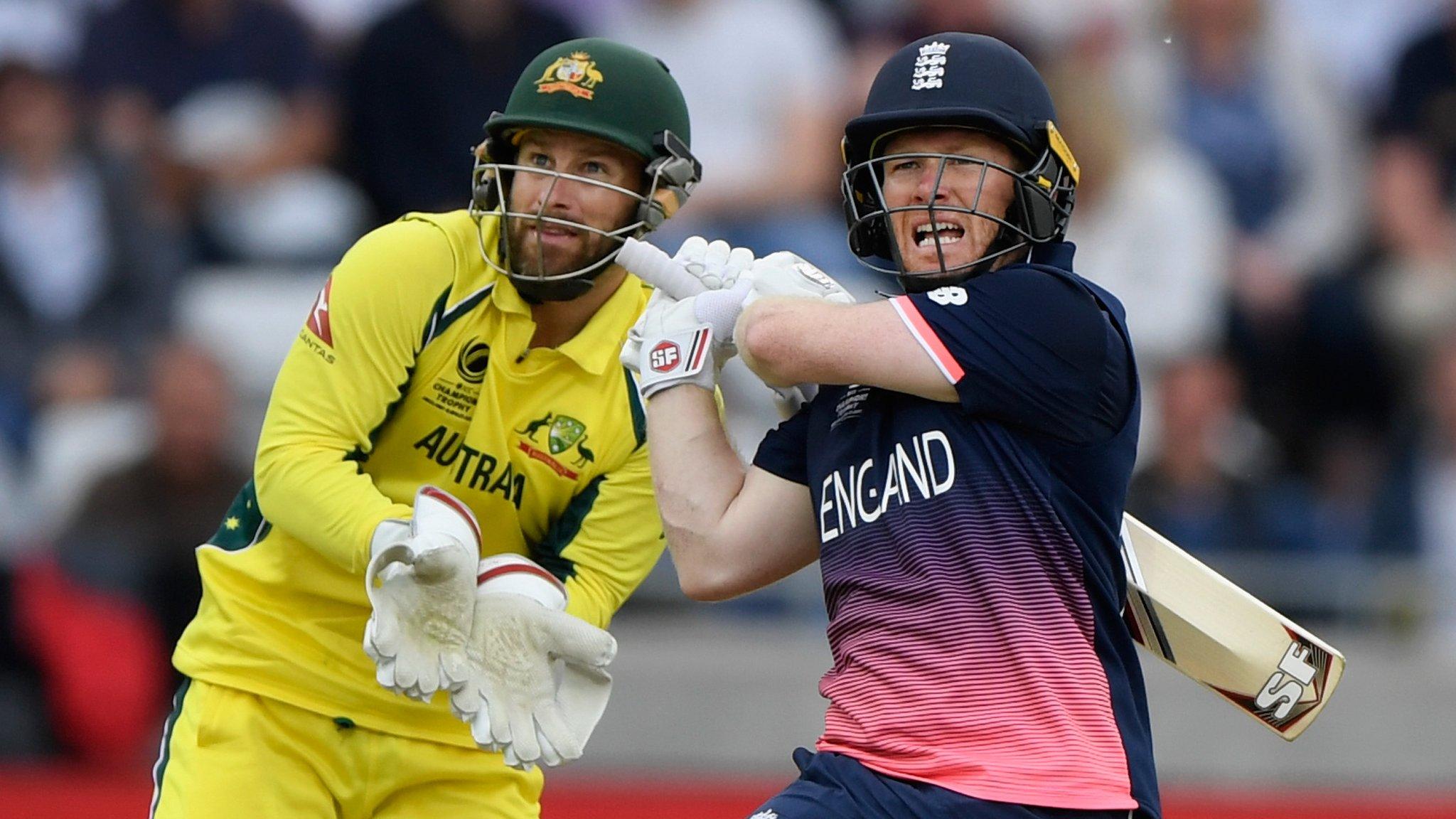 Eoin Morgan and Matthew Wade