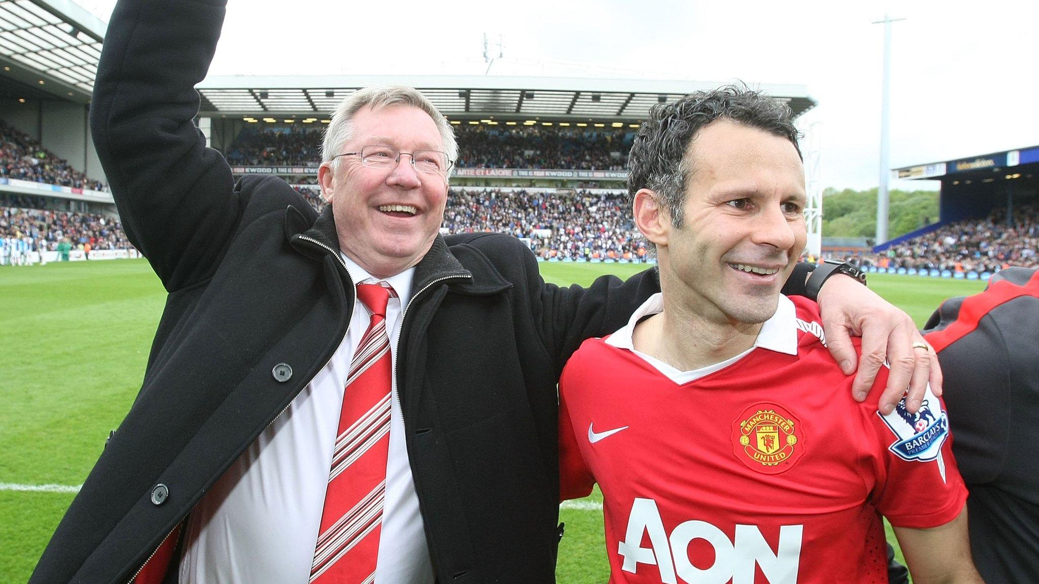 Sir Alex Ferguson and Ryan Giggs