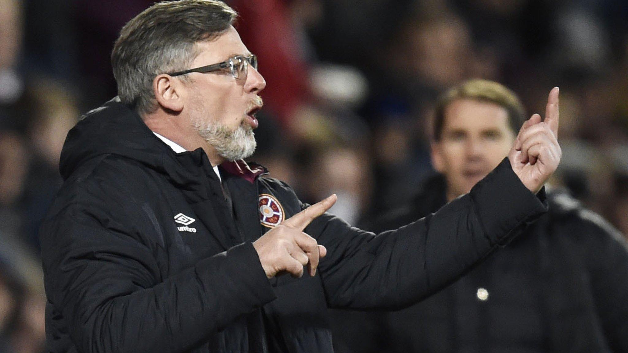 Hearts manager Craig Levein