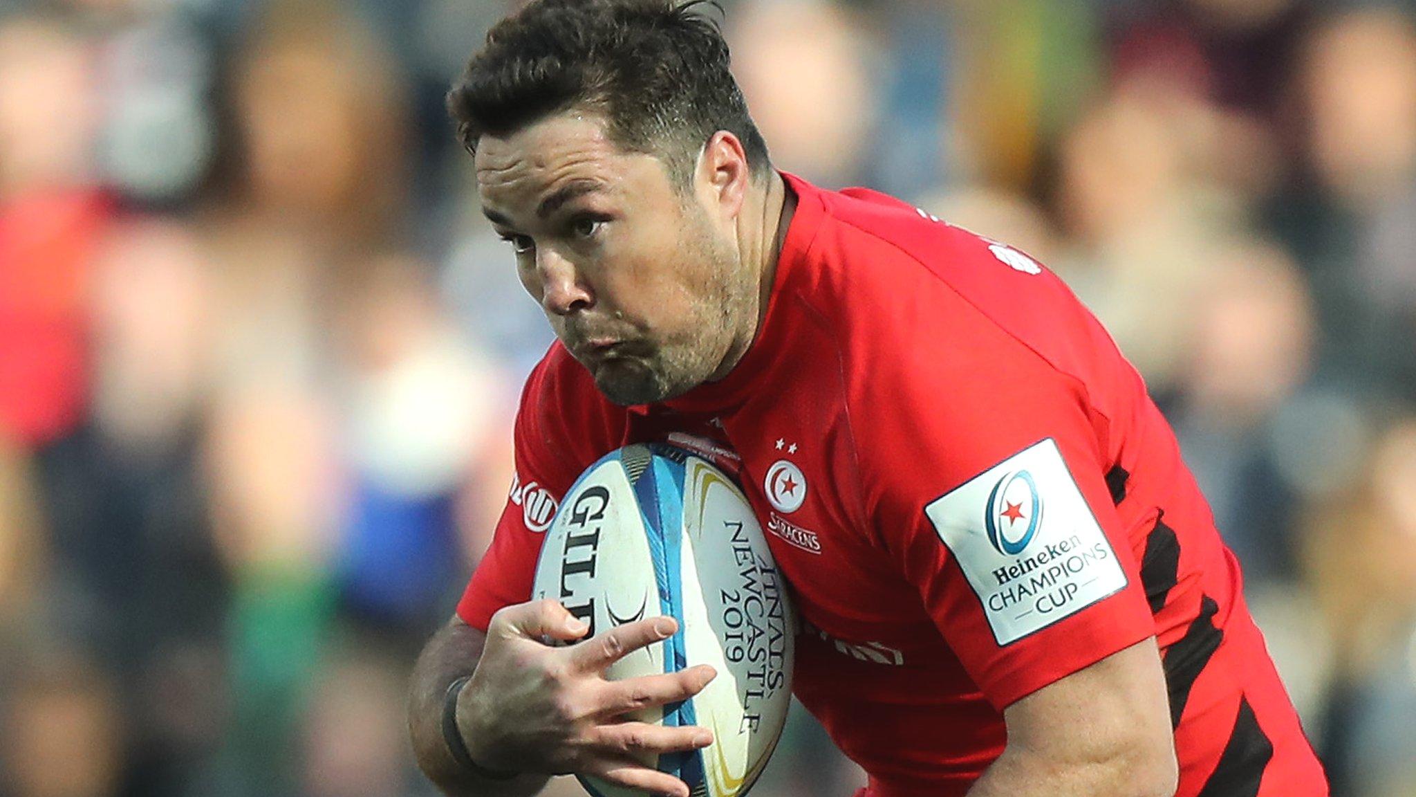 Bradd Barritt in action for Saracens