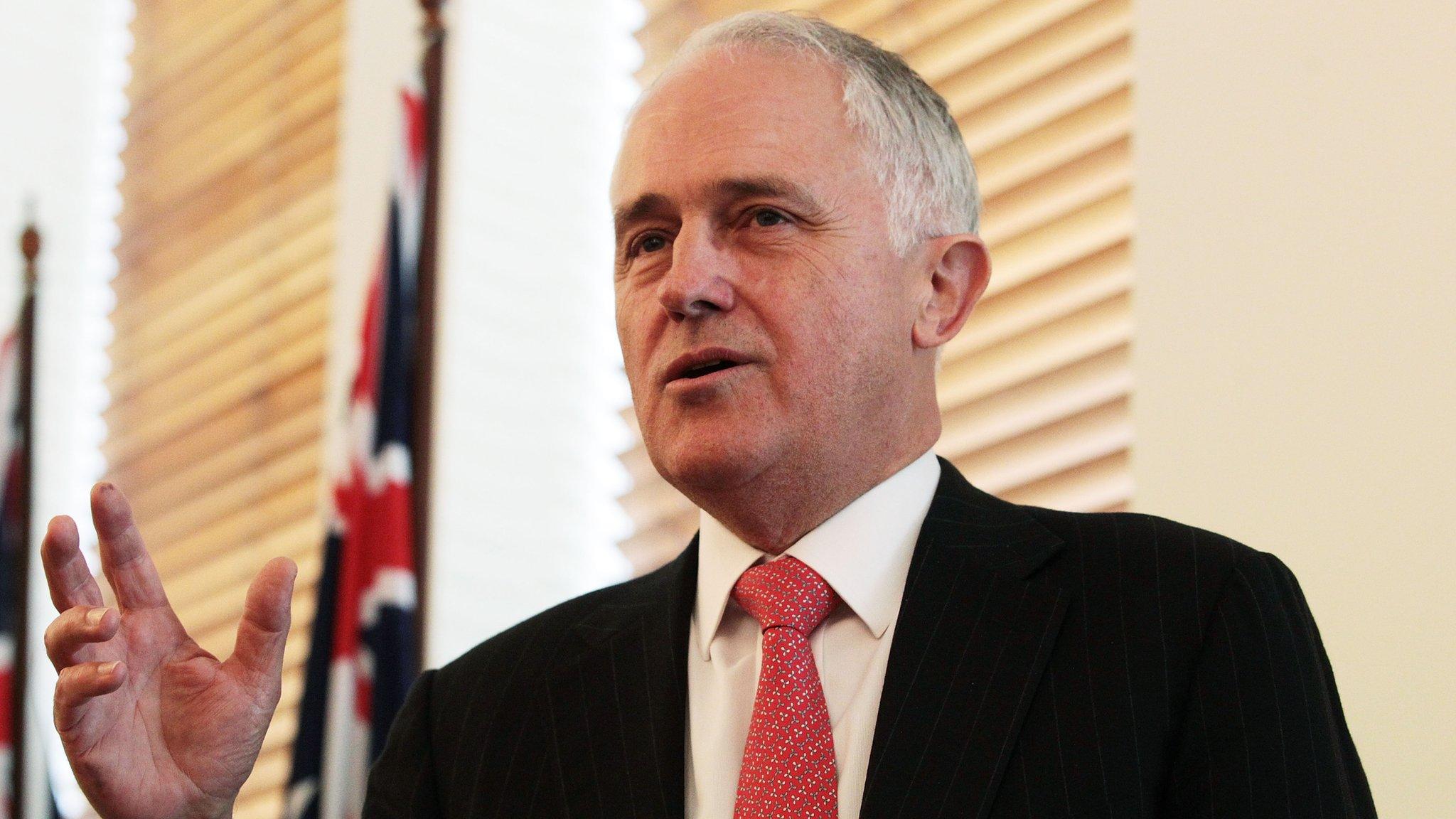 Prime Minister Malcolm Turnbull