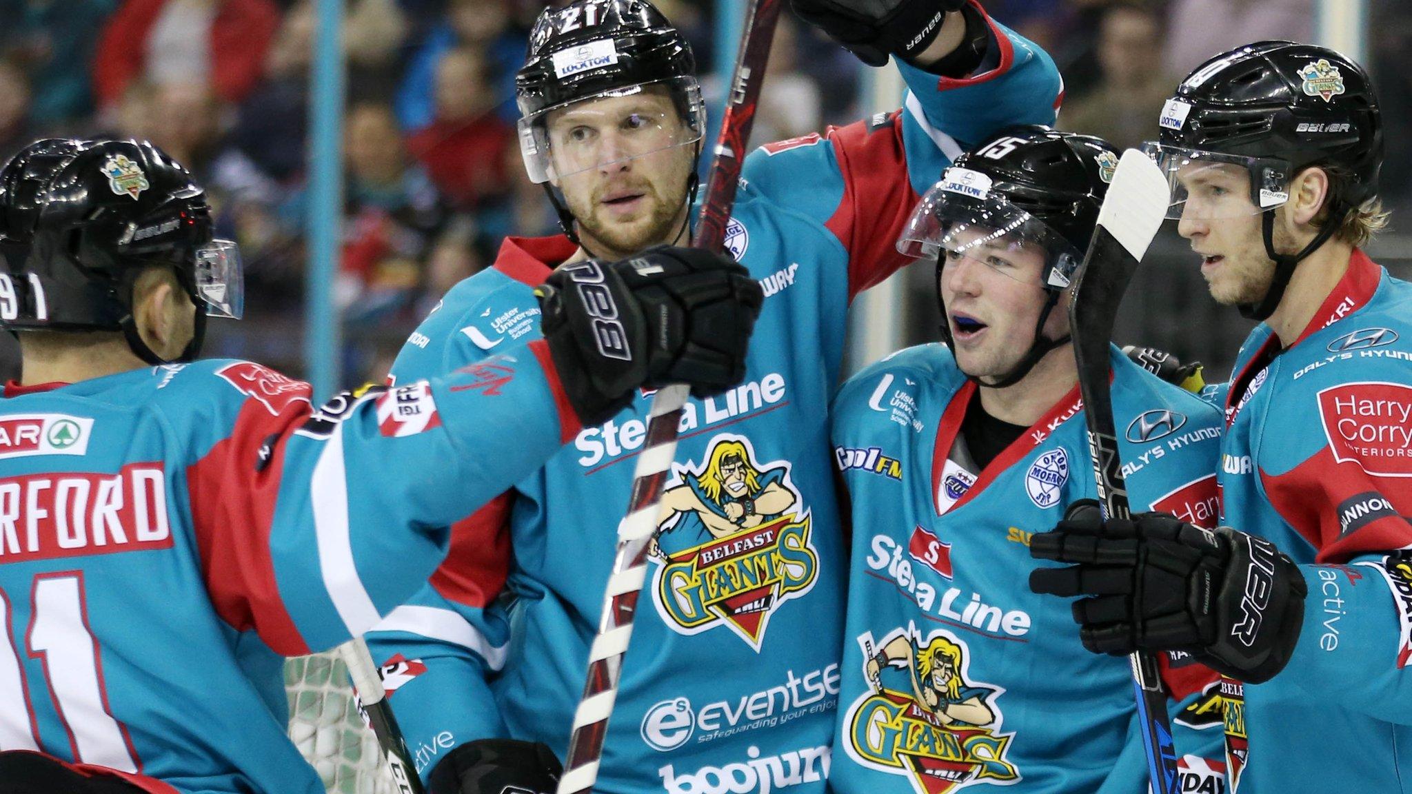 Celebrations after Darcy Murphy scores against Coventry on Saturday night