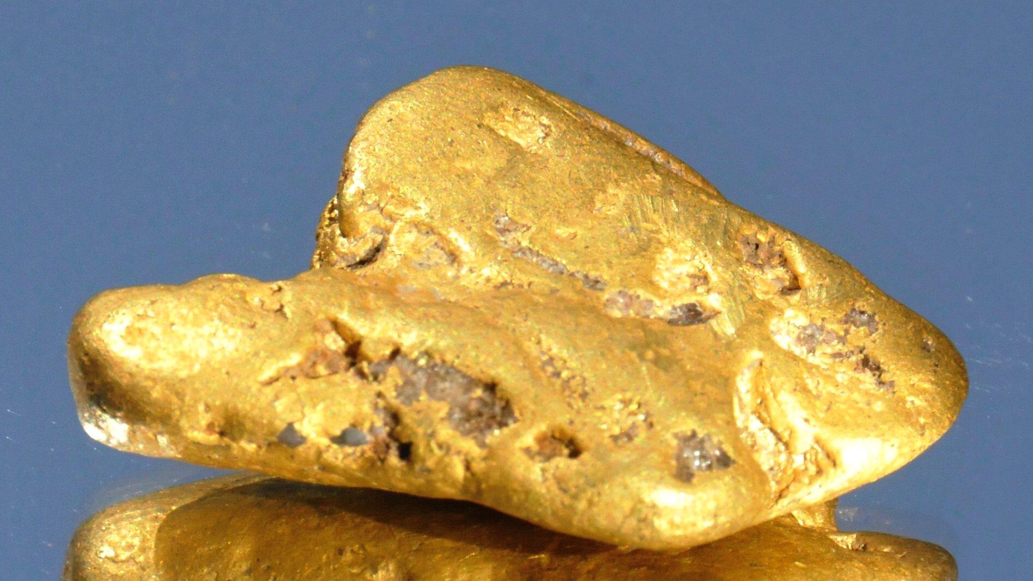 Gold nugget.