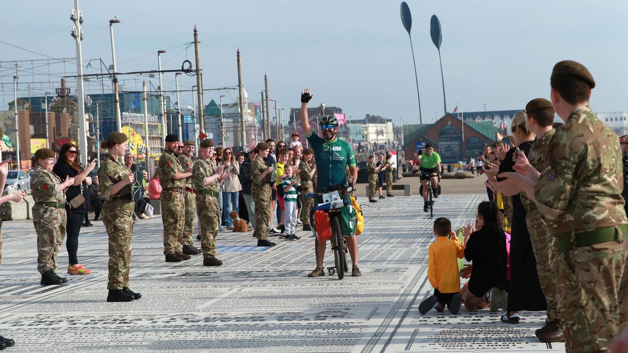 Jordan Wylie arrives in Blackpool