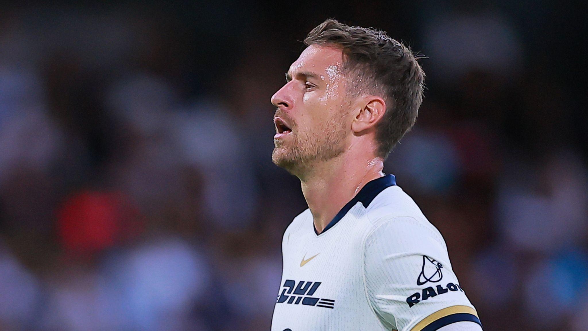 Aaron Ramsey playing for Pumas UNAM in Mexico