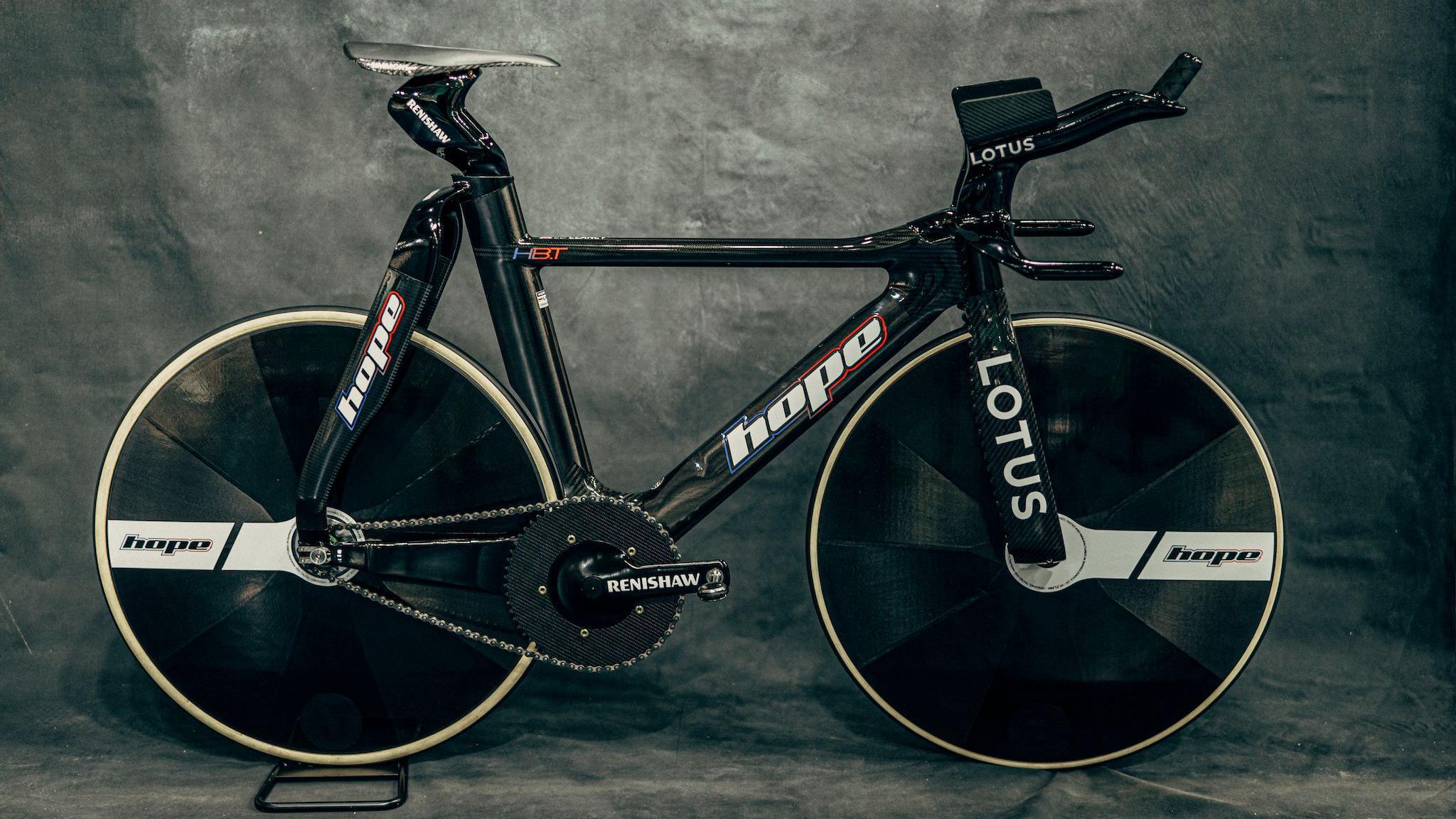 British Cycling's track bike for the Paris 2024 Olympics