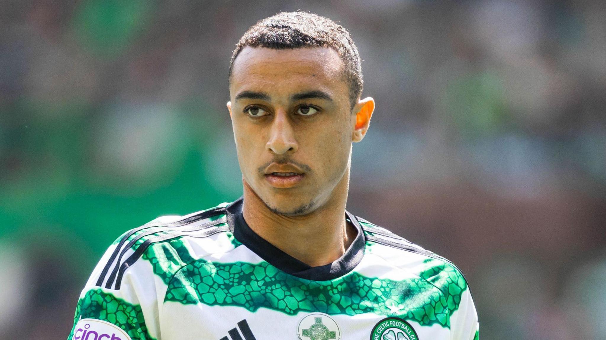 Adam Idah in Celtic kit last season