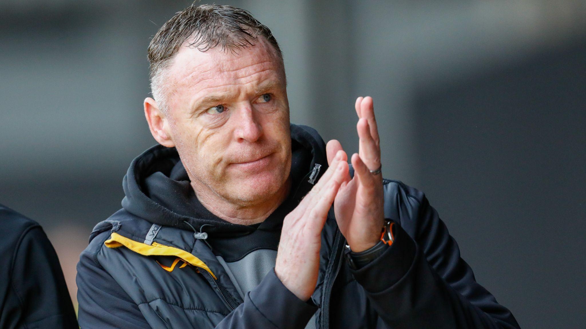 Newport County manager Graham Coughlan