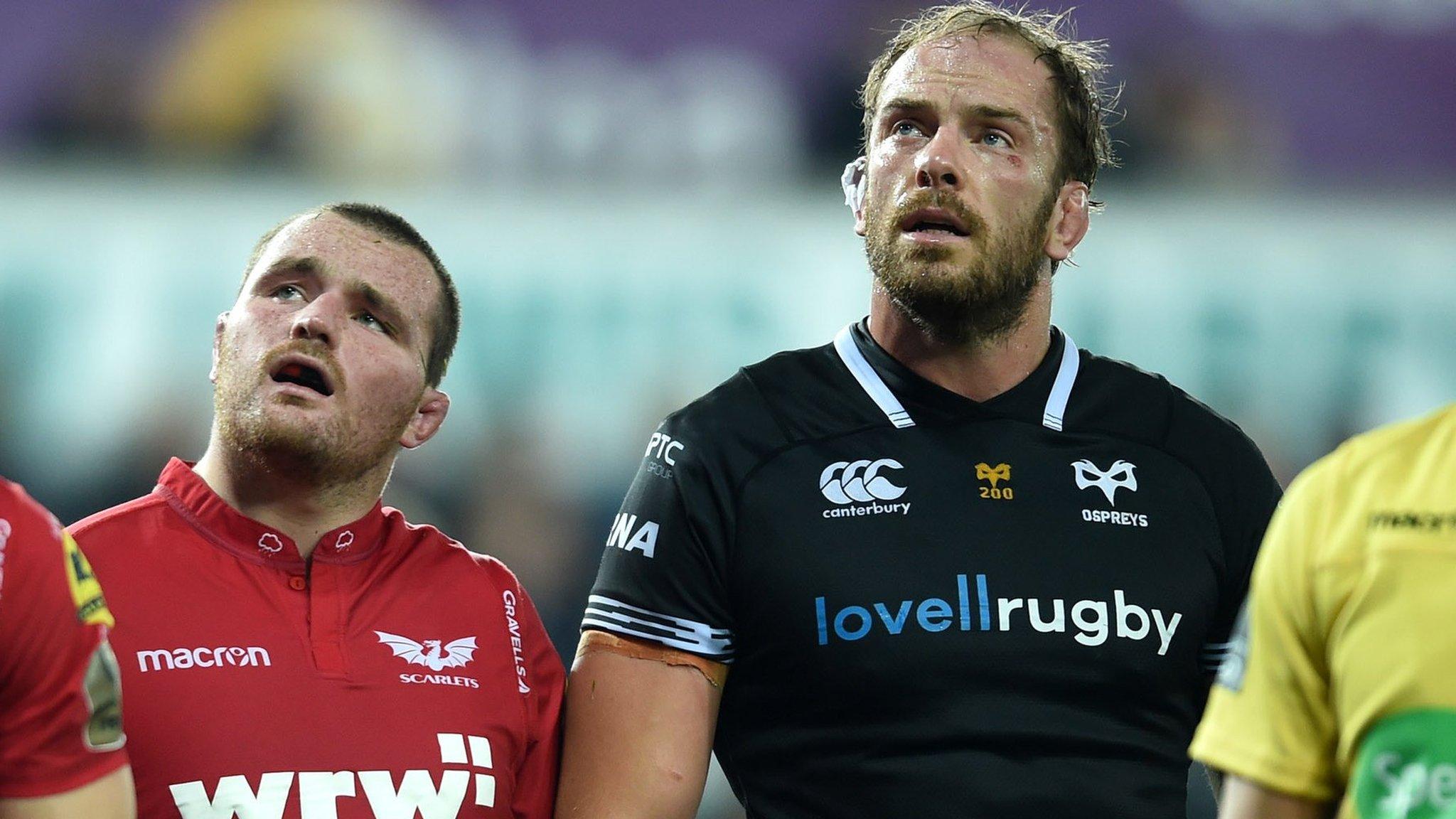 Ken Owens and Alun Wyn Jones