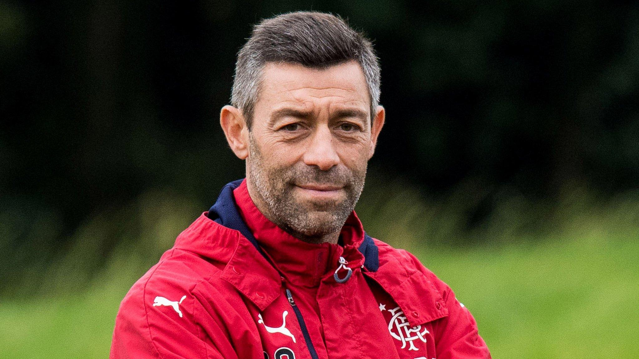 Rangers manager Pedro Caixinha