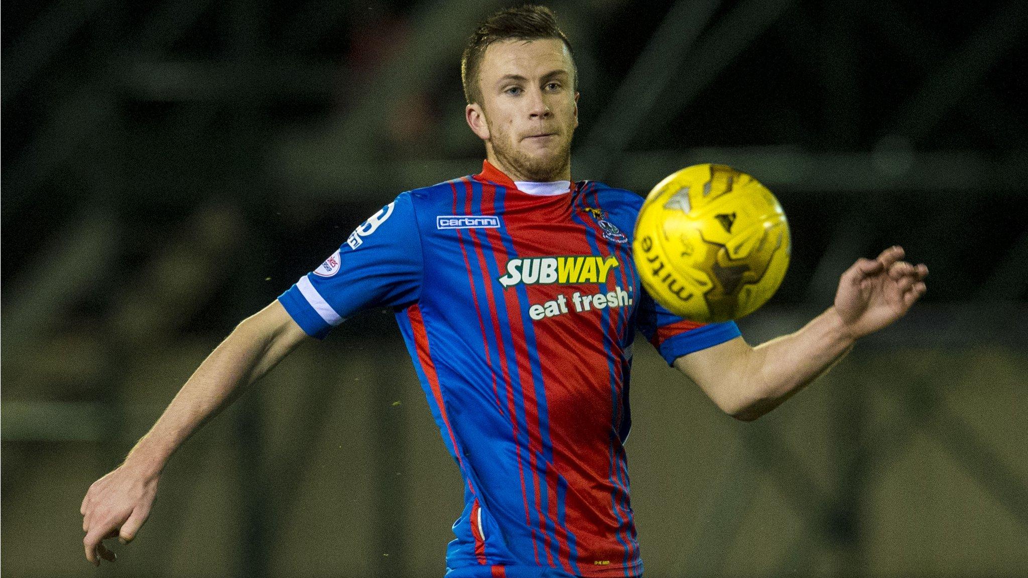 Inverness Caledonian Thistle midfielder Liam Polworth