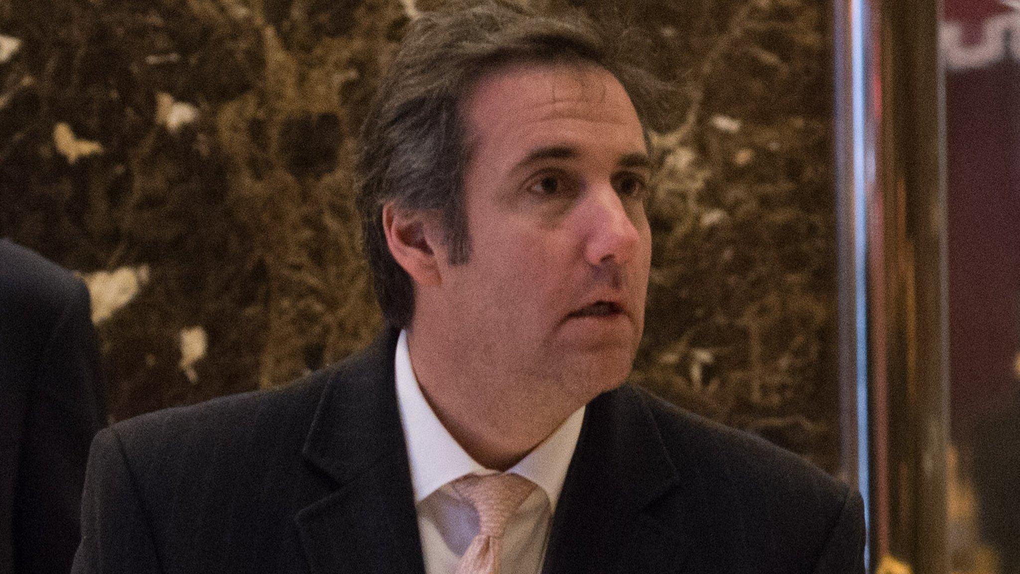 Attorney Michael Cohen arrives to Trump Tower for meetings with President-elect Donald Trump on December 16, 2016 in New York.