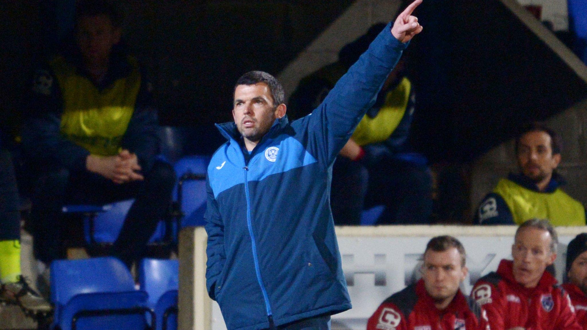 St Johnstone assistant manager Callum Davidson