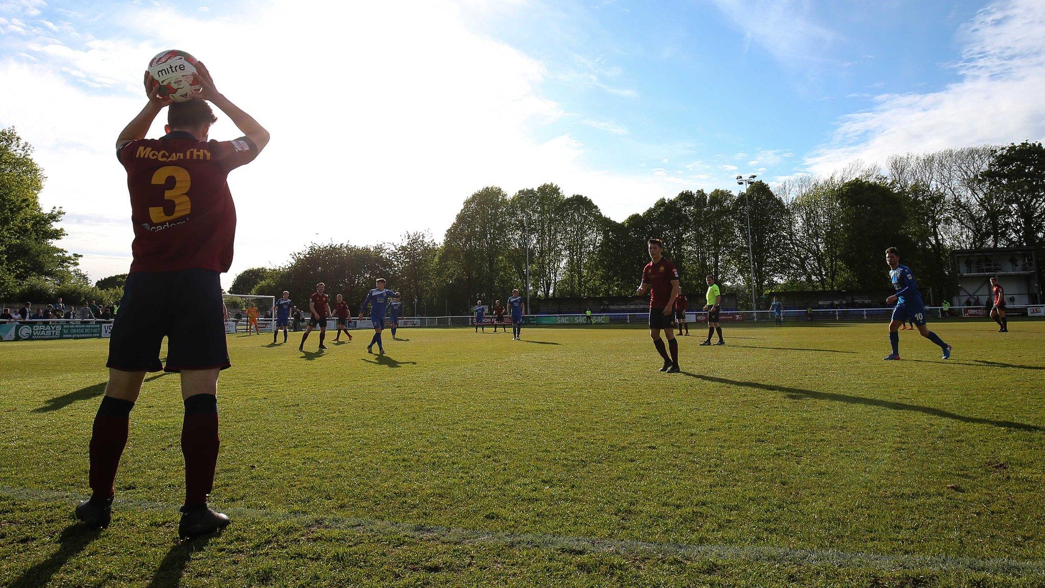 Cardiff Met v Bangor City in the Welsh Premier League