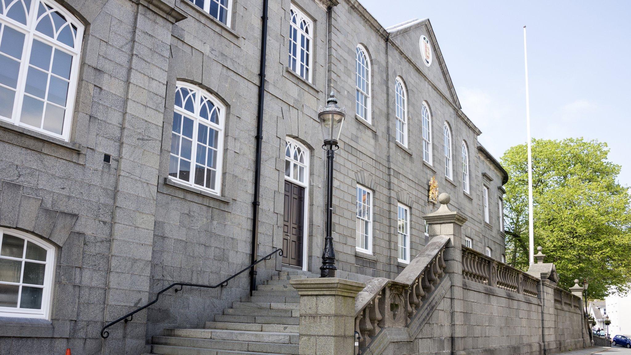 Guernsey's Royal Court building