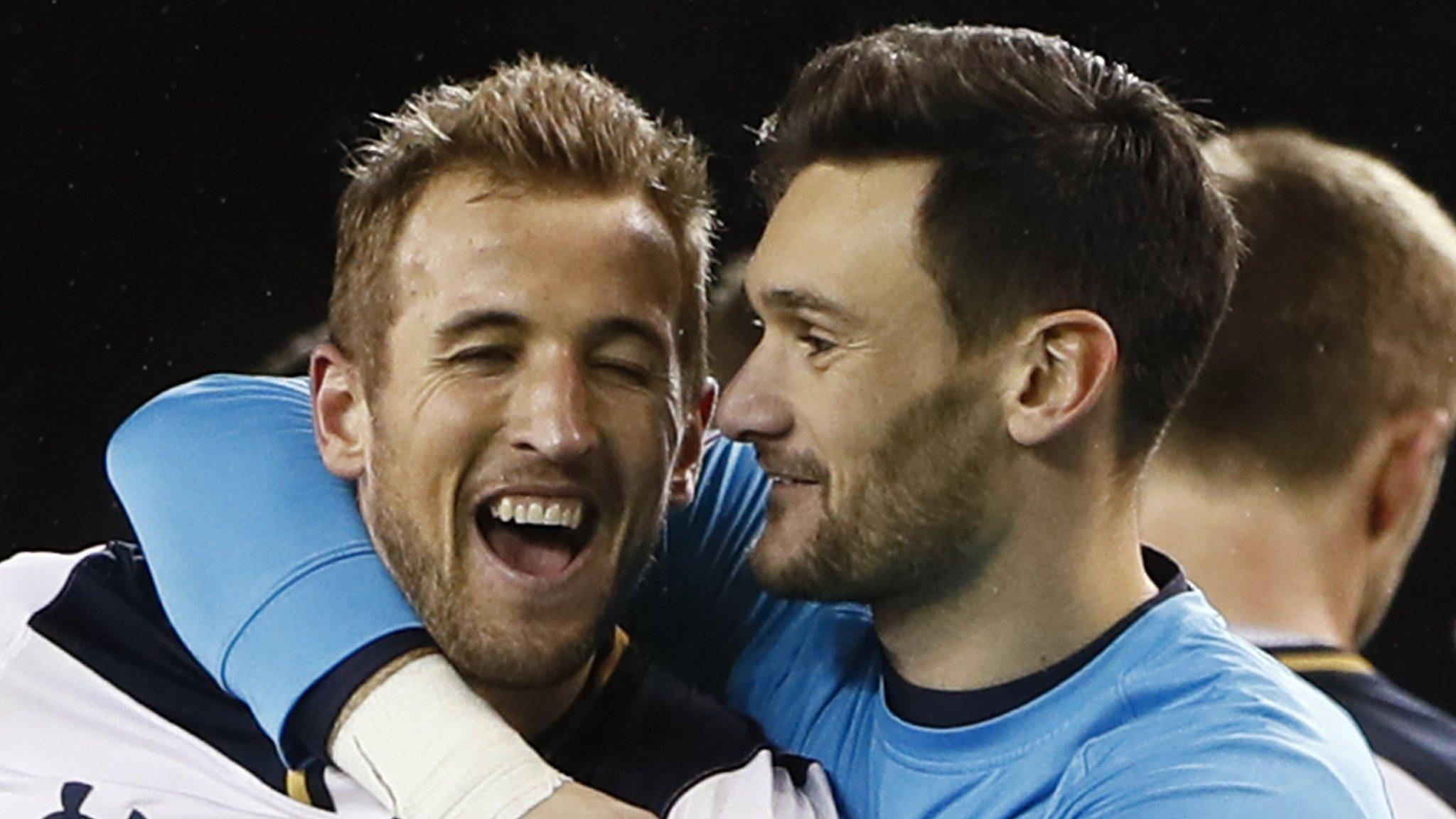 Tottenham duo Harry Kane and Hugo Lloris