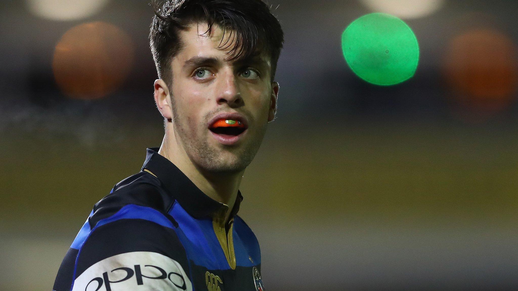 Adam Hastings in action for Bath