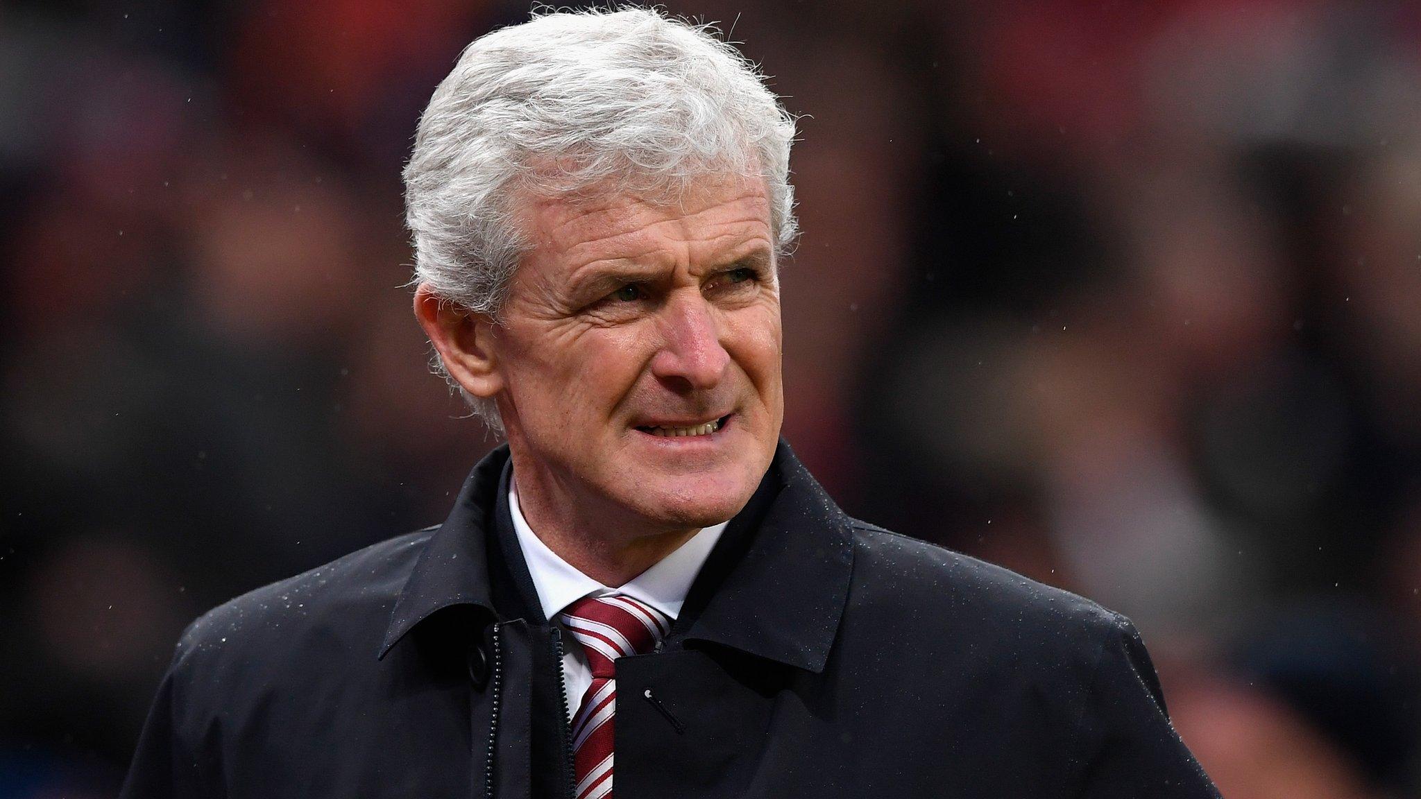 Stoke manager Mark Hughes