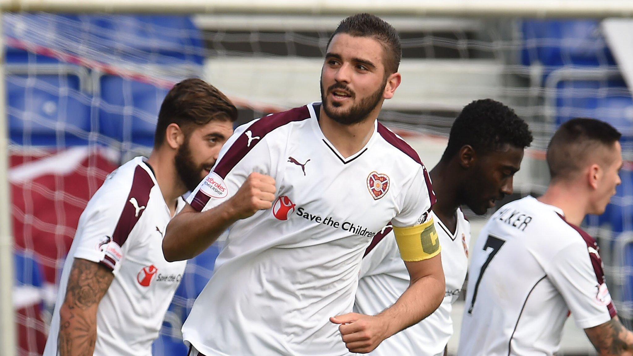 Hearts skipper Alim Ozturk