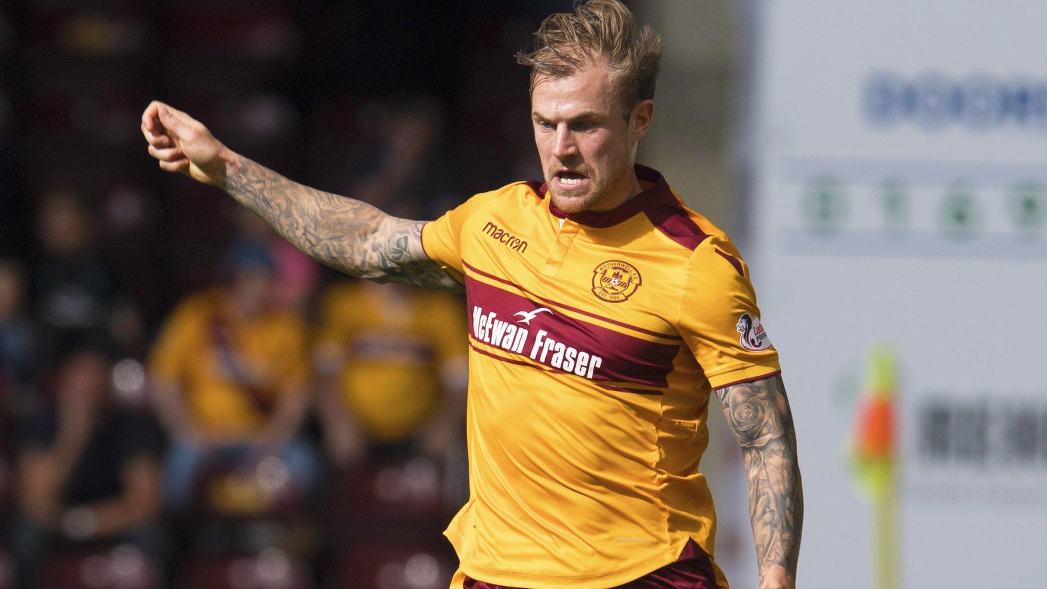 Motherwell defender Richard Tait