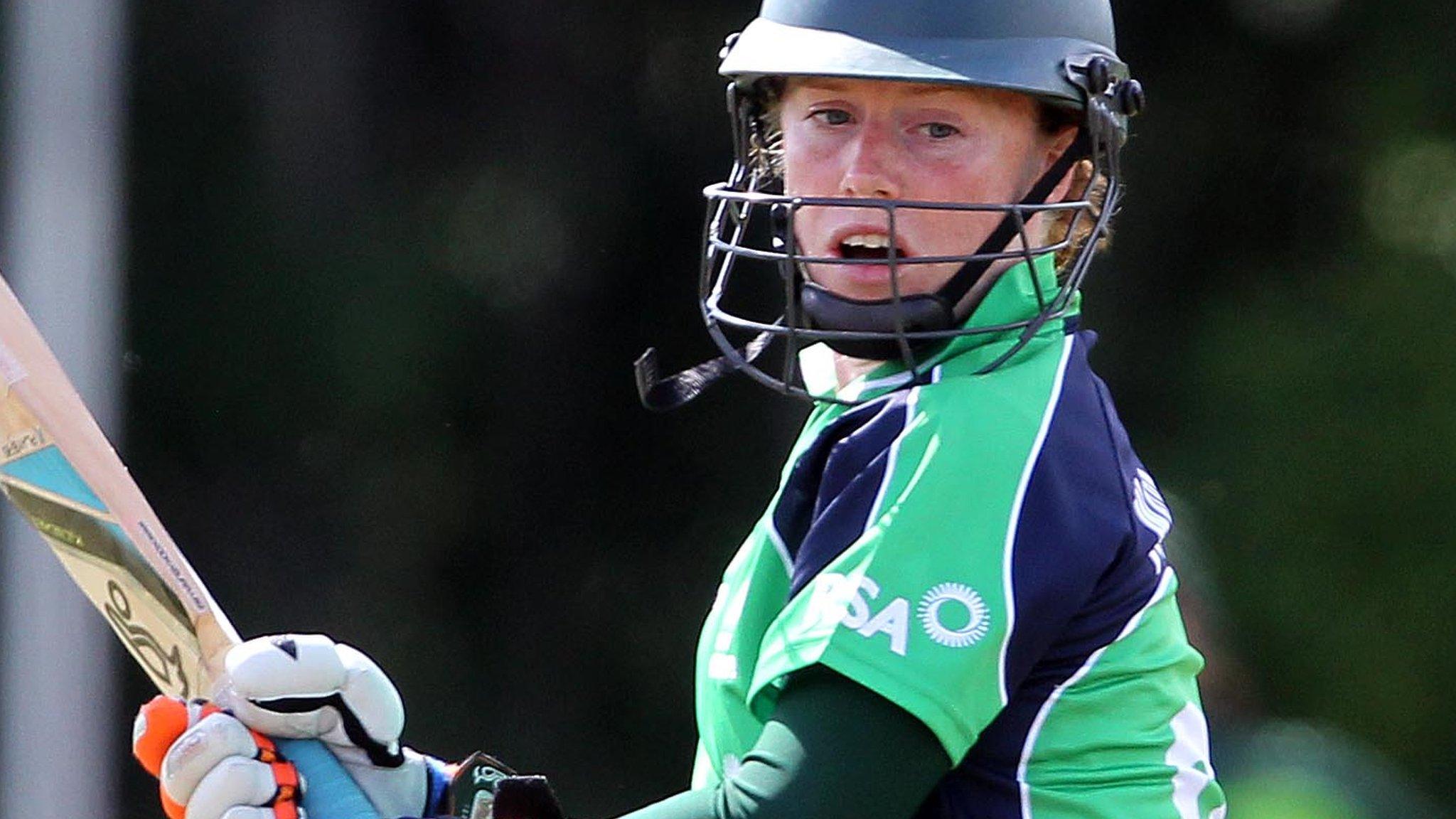 Mary Waldron was the best with the bat for Ireland in Thursday's heavy defeat