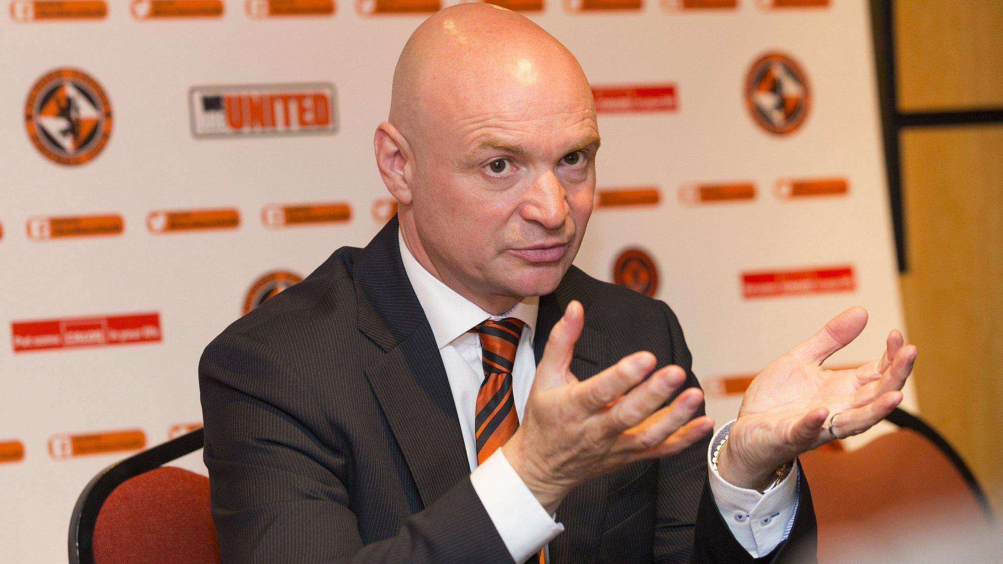 Dundee United chairman Stephen Thompson