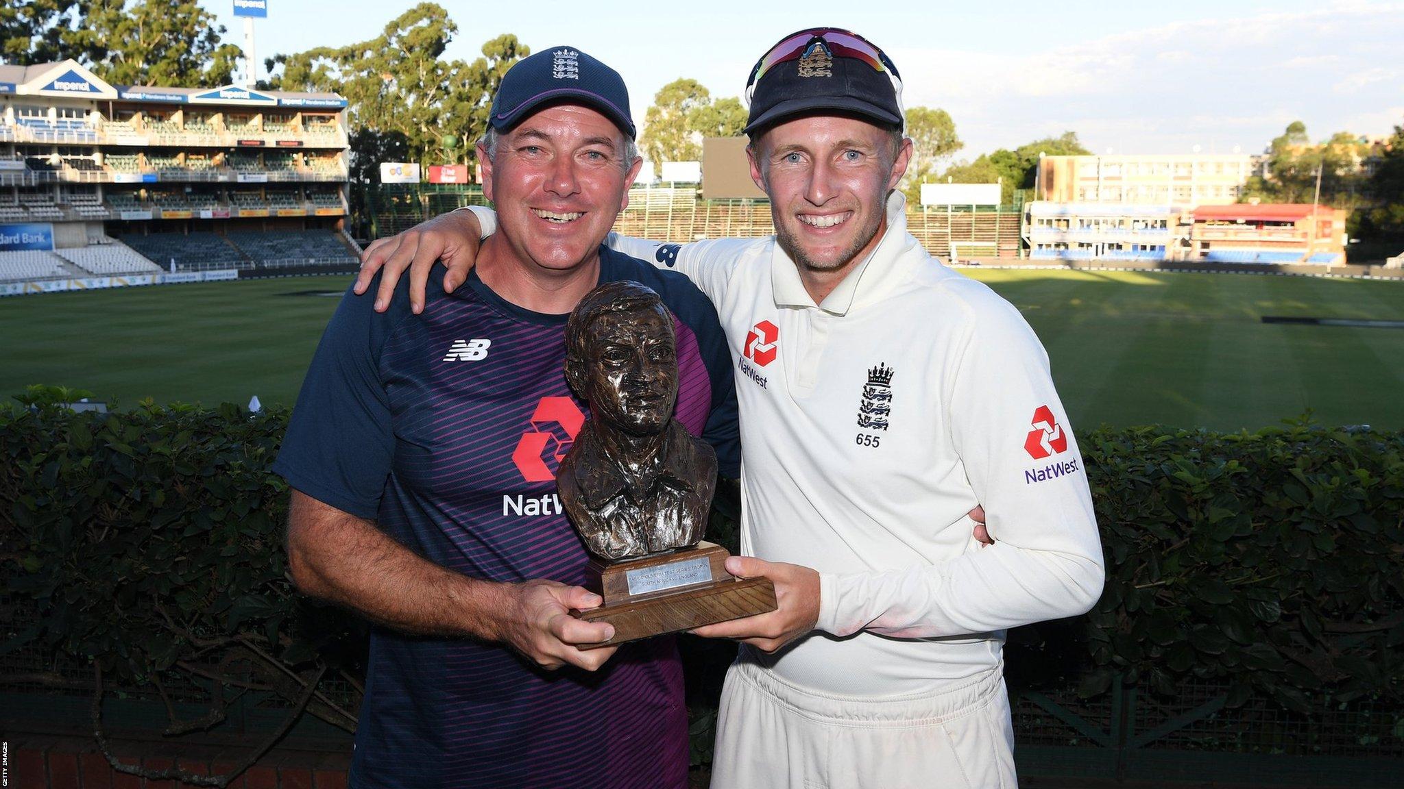 Chris Silverwood and Joe Root