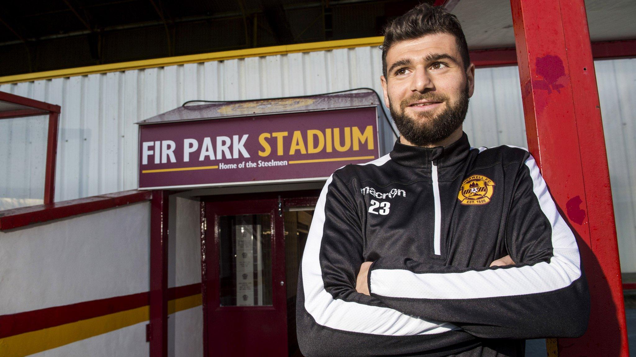 Motherwell striker Nadir Ciftci