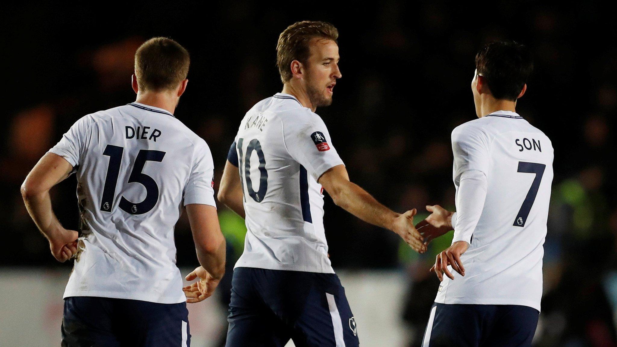 Kane scores for Tottenham