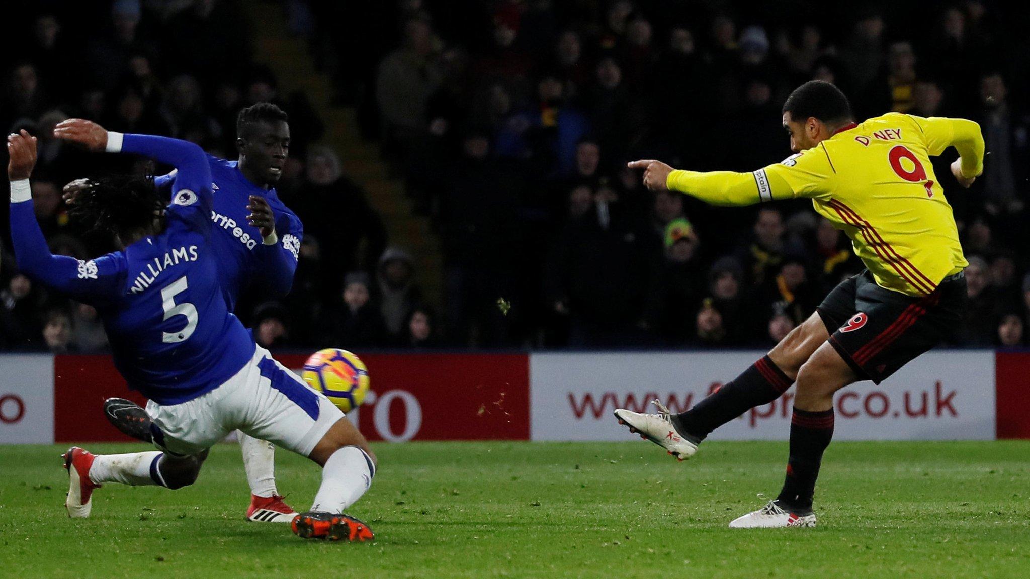 Troy Deeney scores