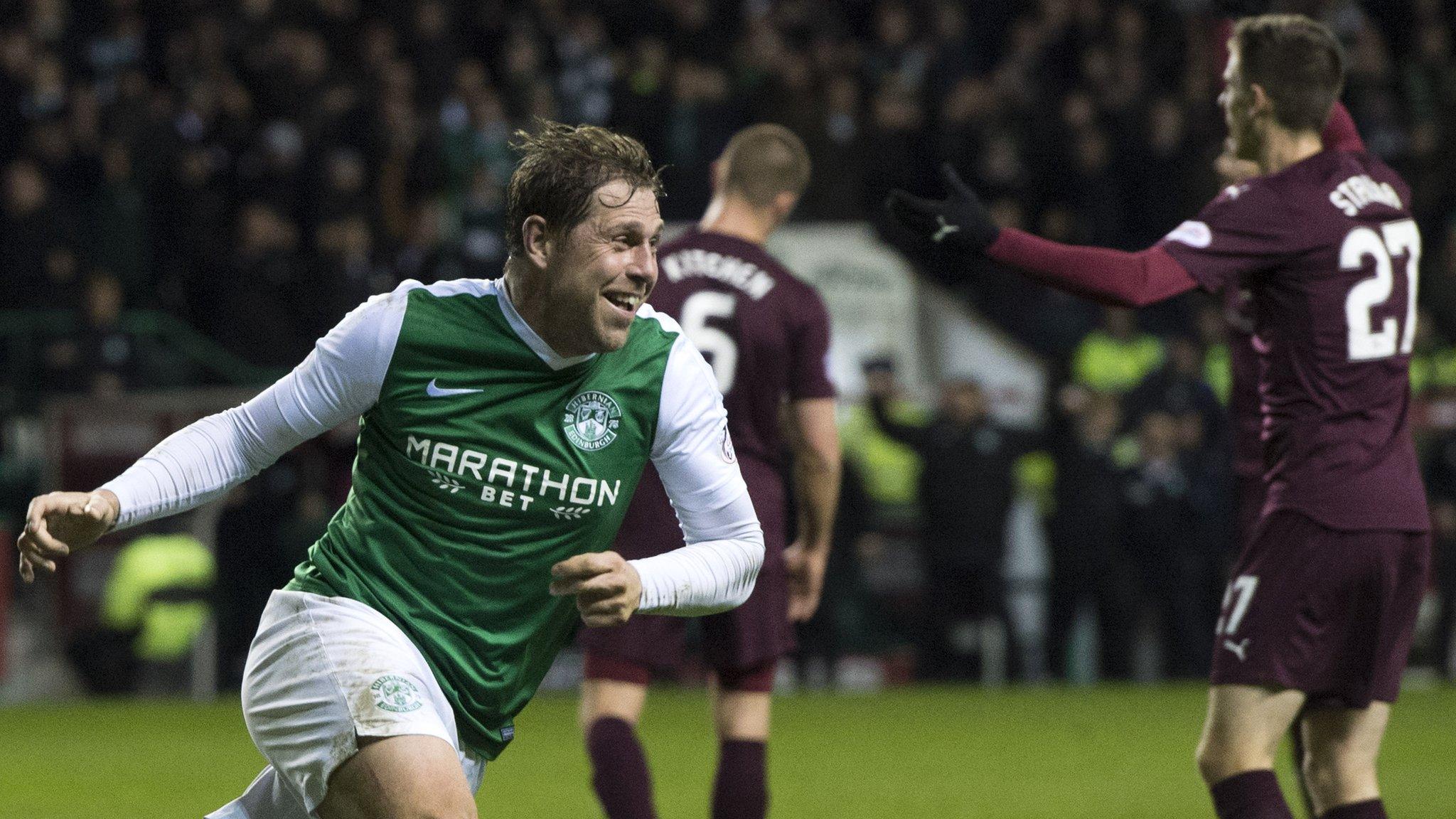 Grant Holt celebrates