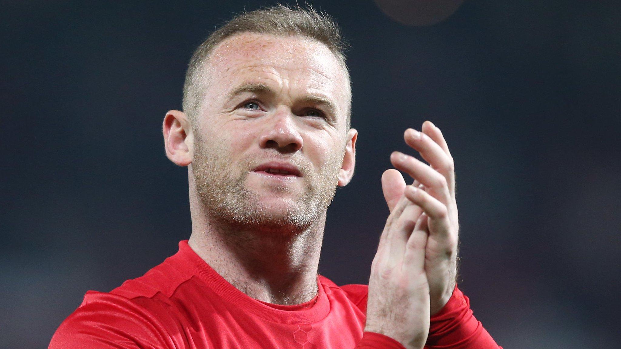 Manchester United striker Wayne Rooney