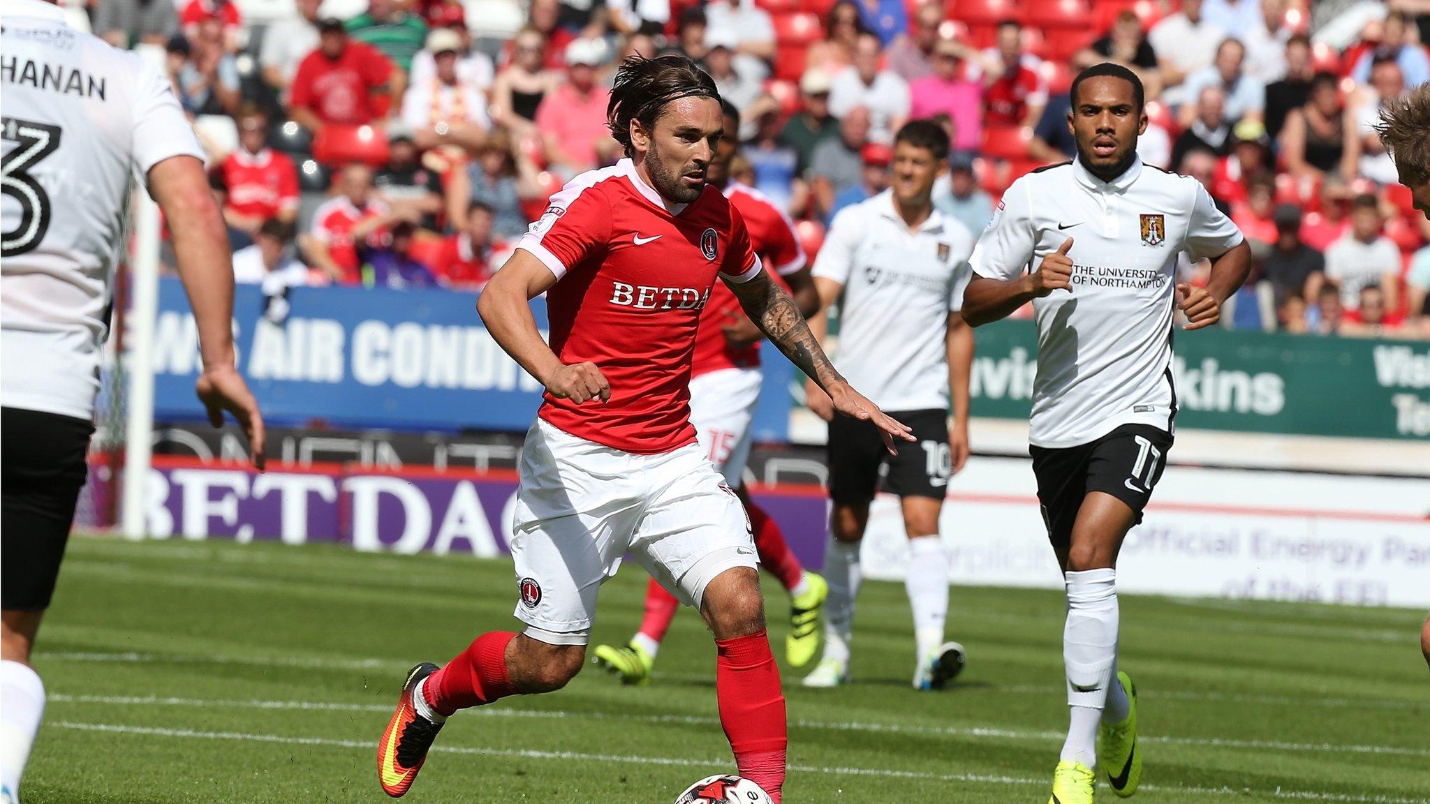 Ricky Holmes of Charlton Athletic