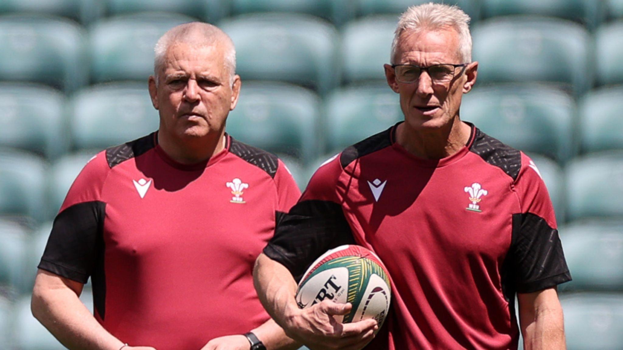 Wales coaches Warren Gatland & Rob Howley