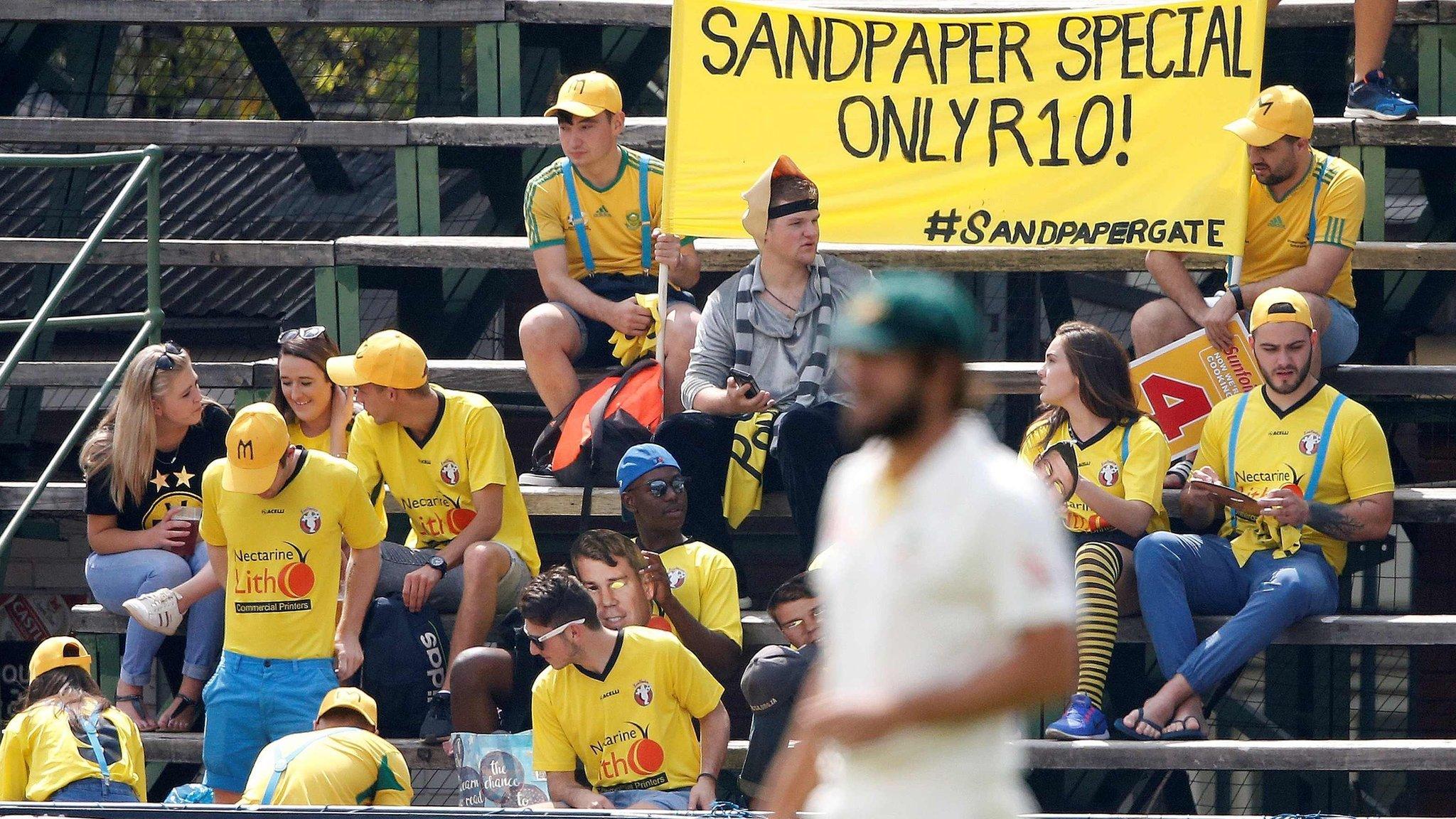 Fans at the Wanderers Stadium