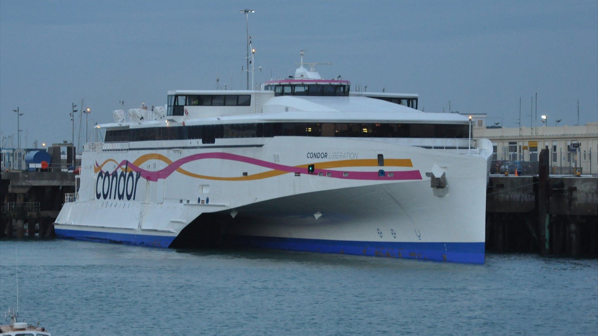 Condor Liberation in St Peter Port Harbour