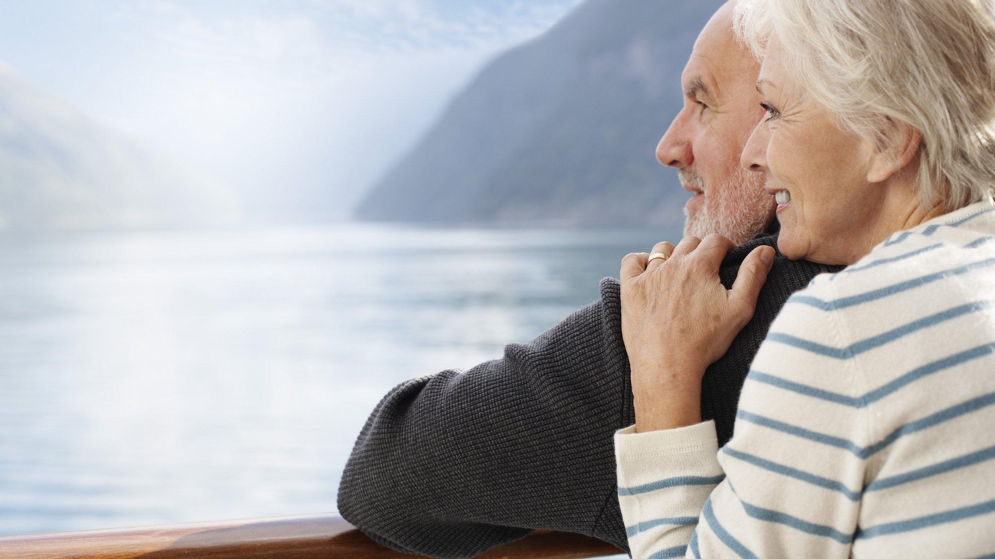 older couple on cruise