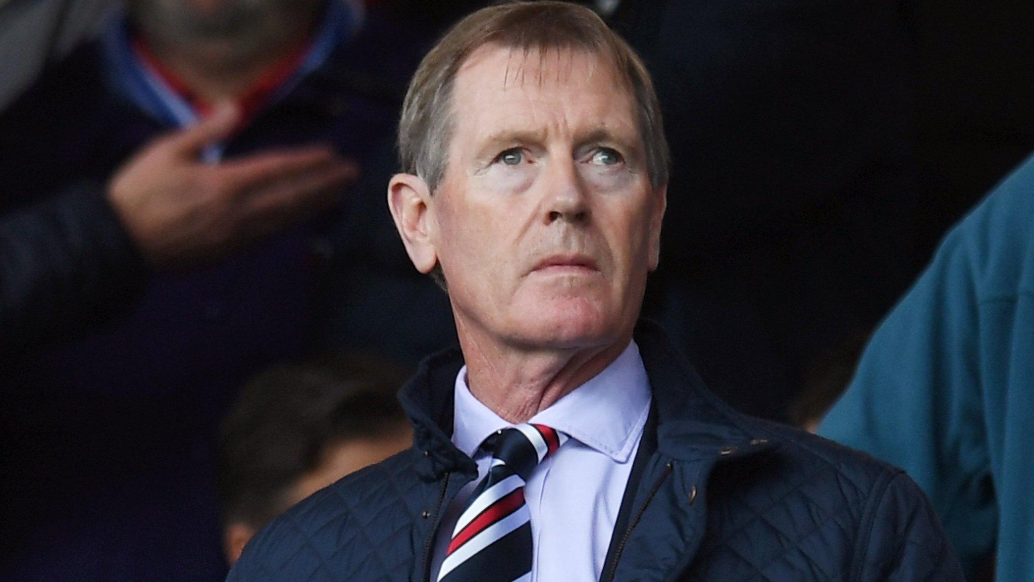 Rangers chairman Dave King at Ibrox Stadium