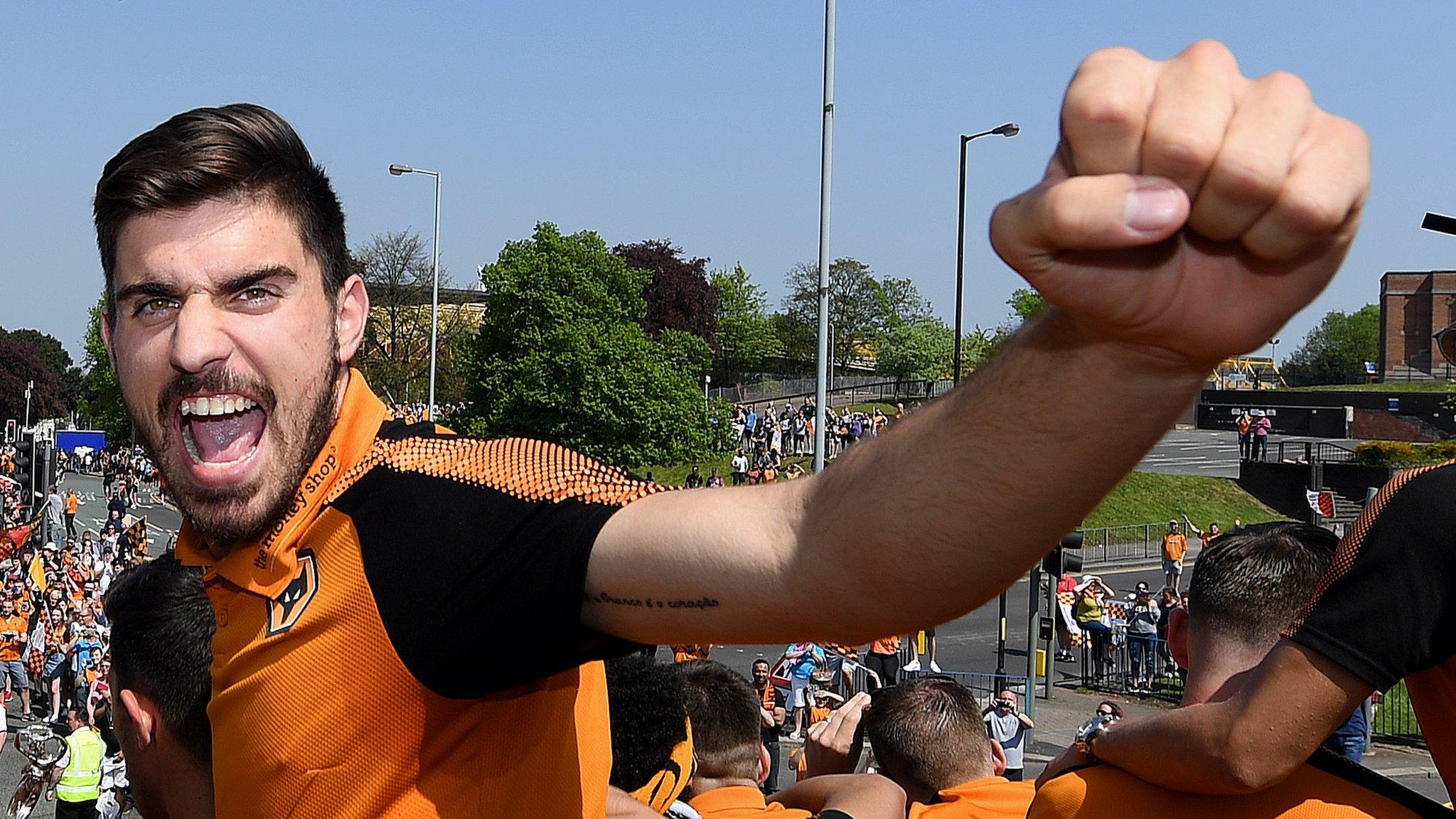 Ruben Neves celebrating